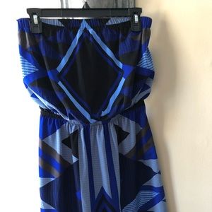 EXPRESS strapless dress